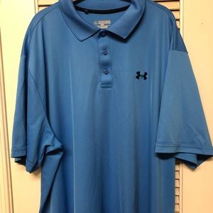 Under Armour big & tall Heat Gear sky blue shirt
